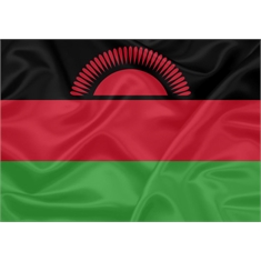 Malawi - Tamanho: 1.12 x 1.60m